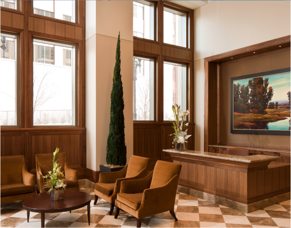 99 West Lobby Urban Living Salt Lake City
