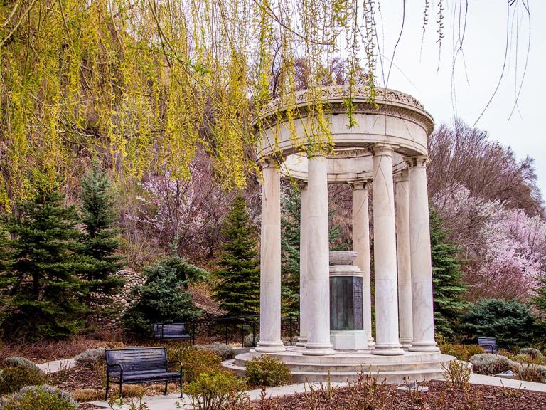 Experience Downtown Salt Lake with a condo steps away from Memory Grove Park